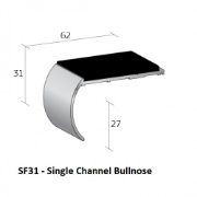 SF31 Single Channel Bullnose