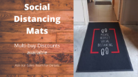 Social Distancing Mats