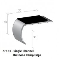 SF161 Single Channel Bullnose Ramp Edge