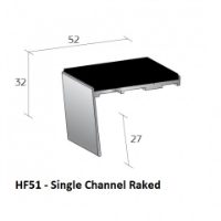 HF51 Single Channel Raked