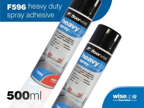 F596 Floorwise Spray Adhesive